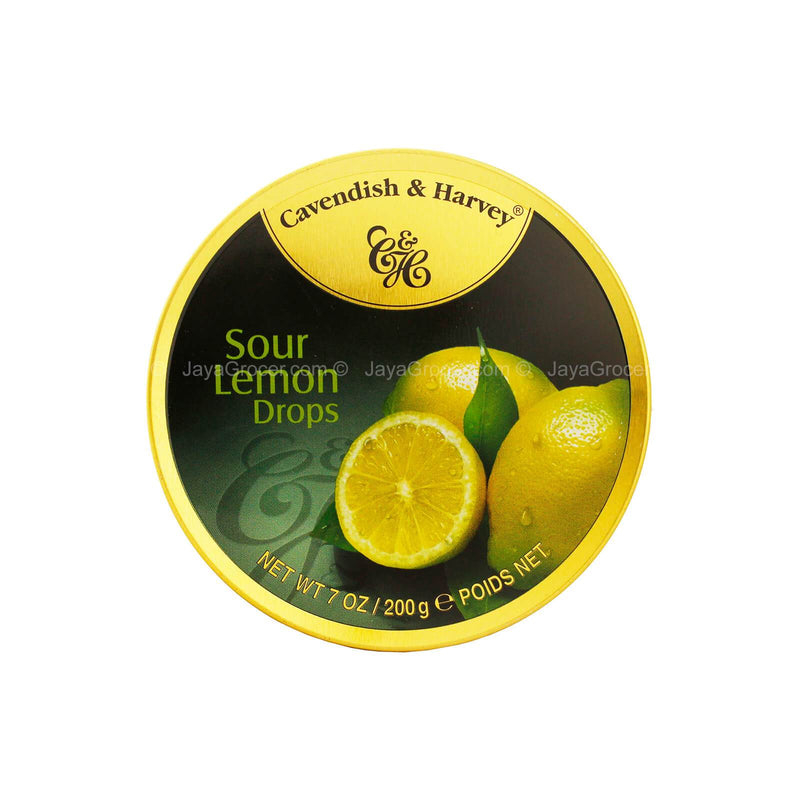 Cavendish & Harvey Sour Lemon Drops 200g