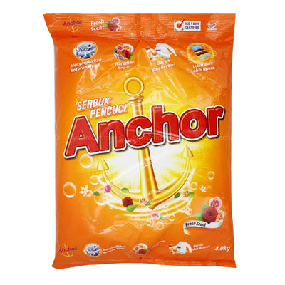 Anchor Detergnt Powder Fresh Scent 4kg