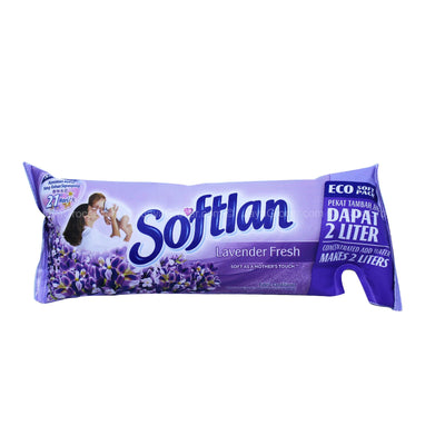 Softlan Lavender Fresh Fabric Softener Eco Softpack 500ml