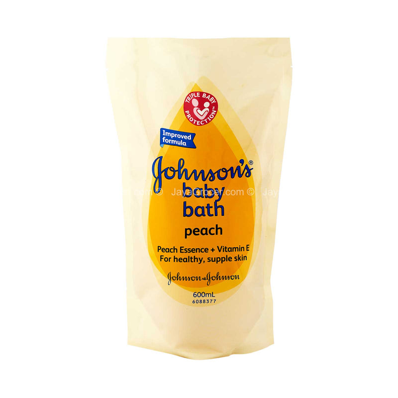 Johnson’s Baby Bath Peach Refill 600ml