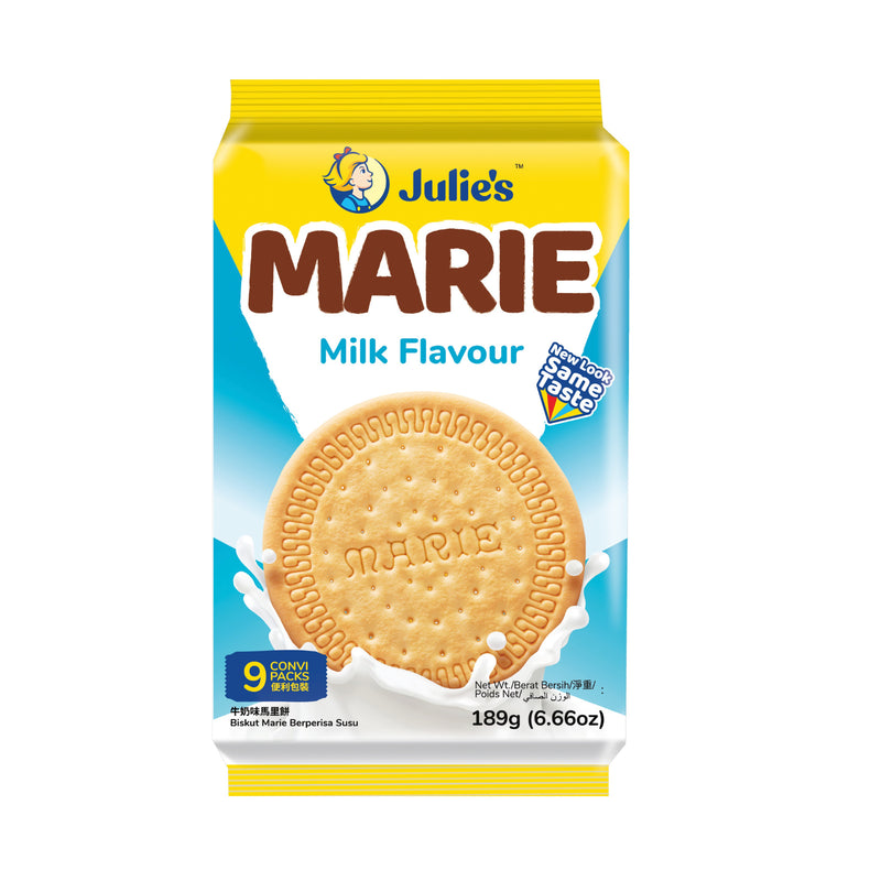 Julies Big Marie Milk Biscuits 189g