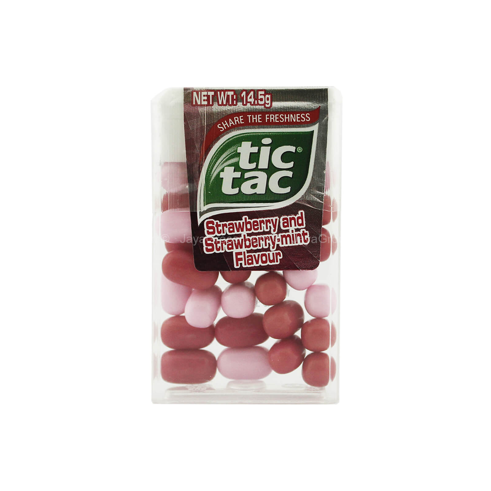 Tic Tac Strawberry and Strawberry Mint Flavour 14.5g
