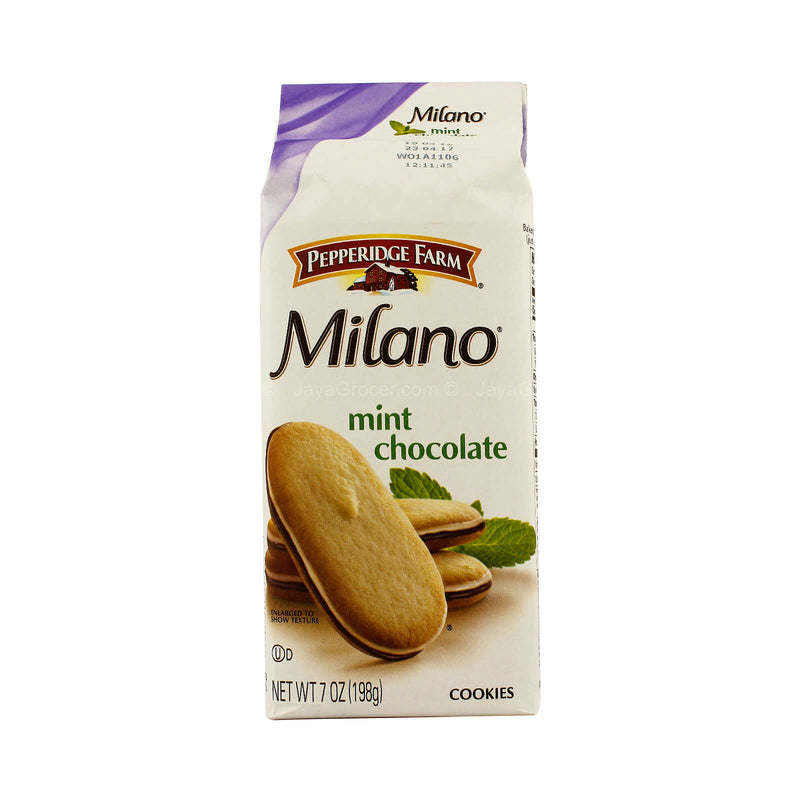 Pepperidge Farm Milano Mint Chocolate Cookies 198g