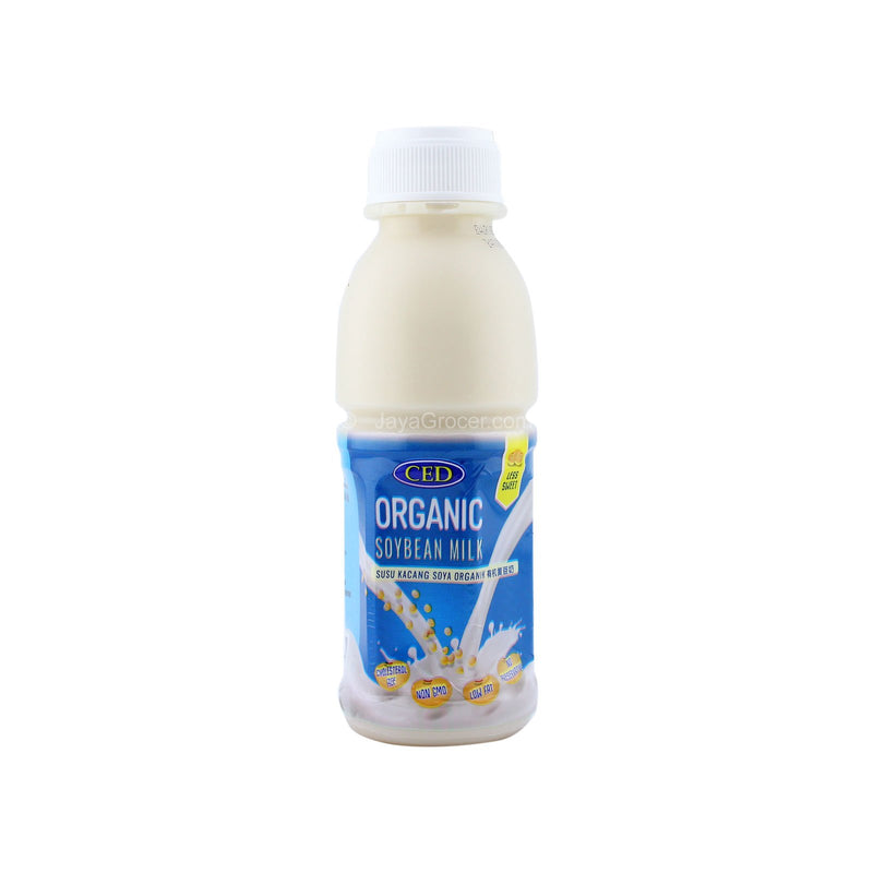 CED Organic Soybean Milk Less Sweet 310ml