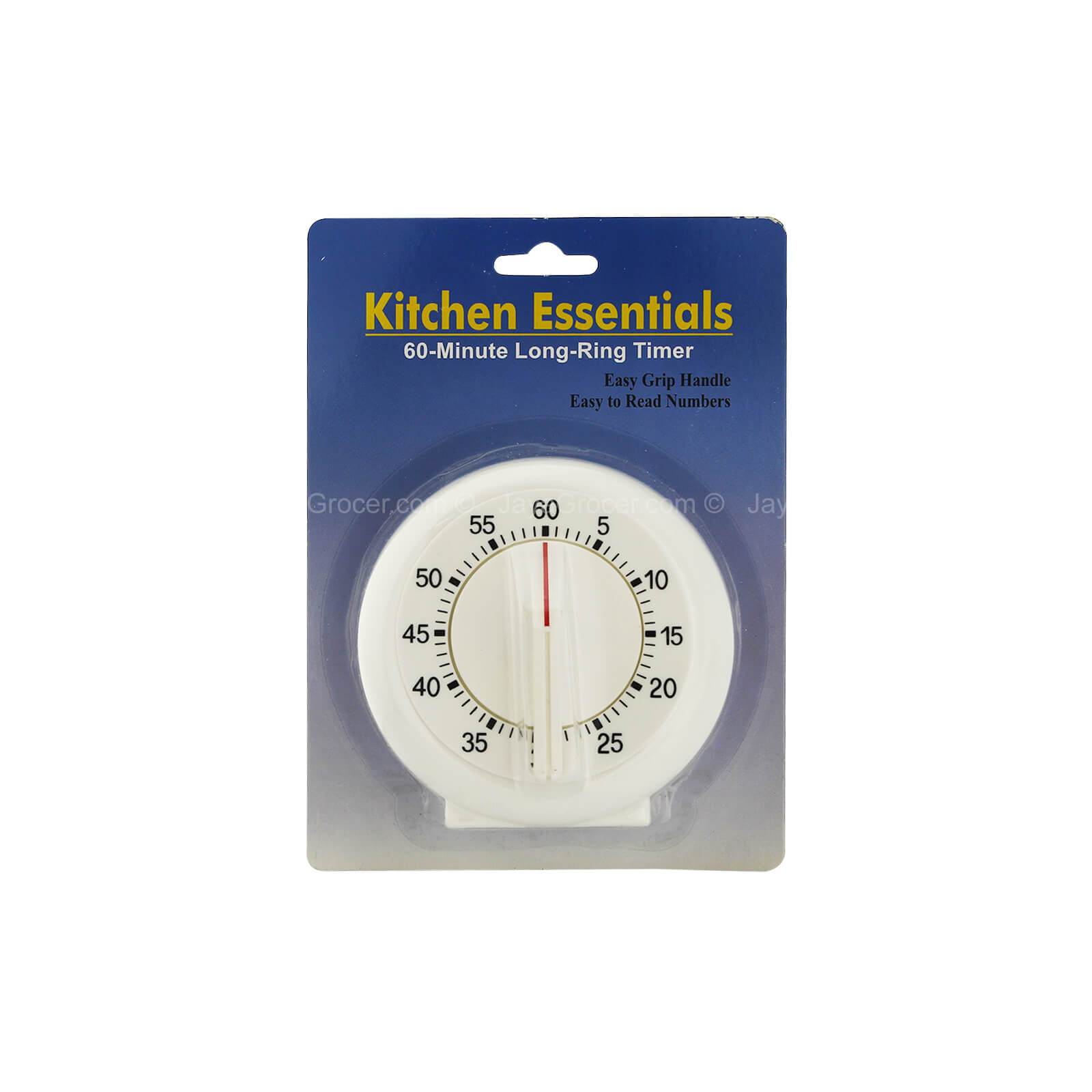 60-Minute Long-Ring Timer 1set