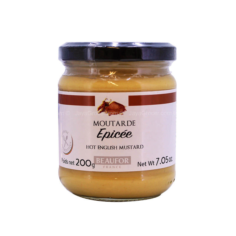 Beaufor Hot English Mustard 200g