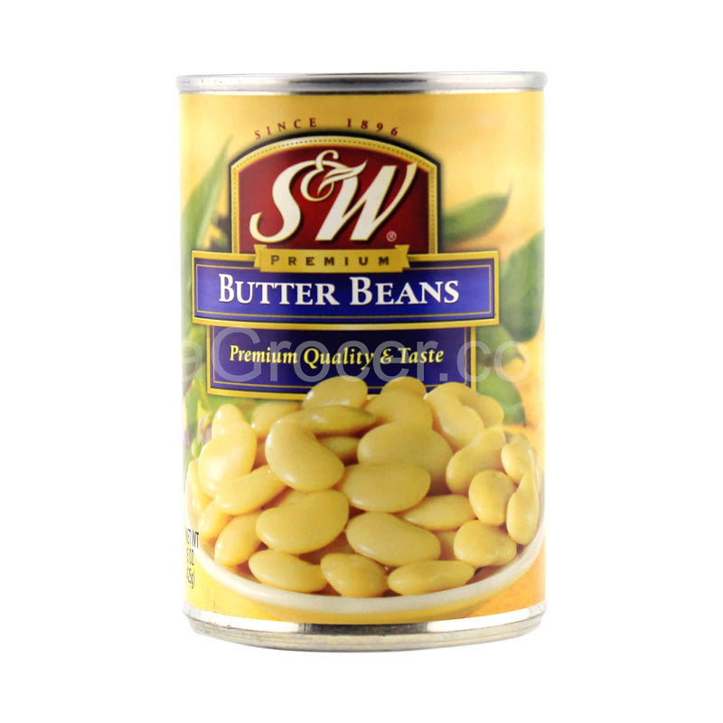 S&W BUTTER BEANS 425G *1