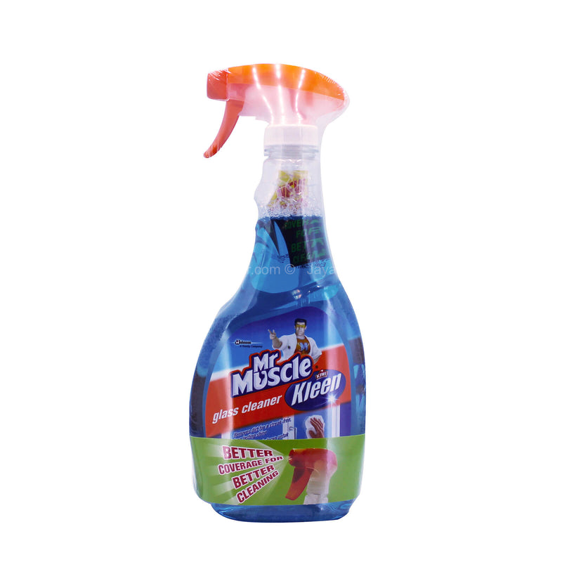 Mr Muscle Kiwi Kleen SuperActive Glass Cleaner 500ml x 2