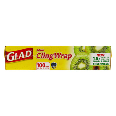 Glad Mini Cling Wrap 100feet 30.5m x 20cm