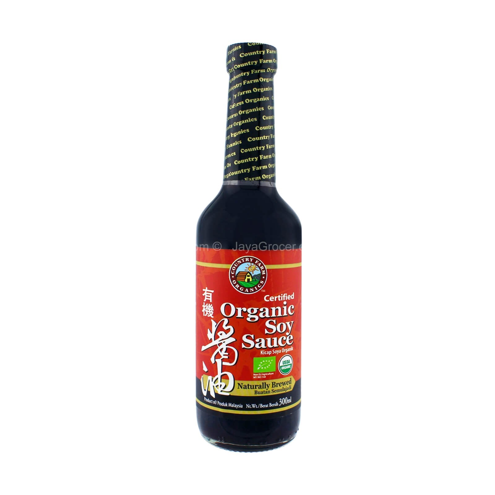 Country Farm Organic Soy Sauce 300ml