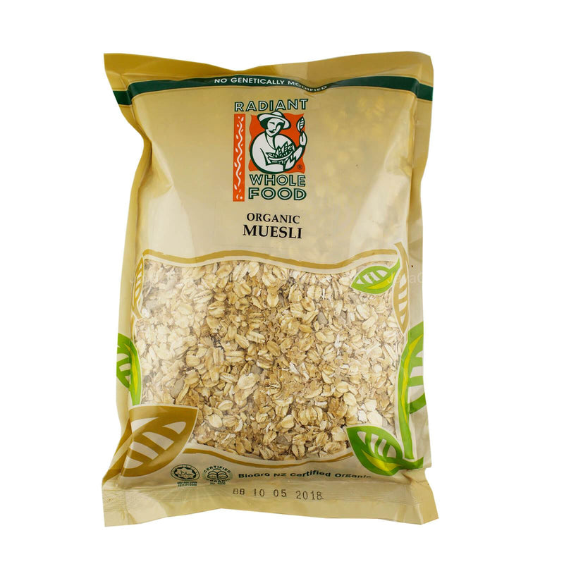 Radiant Whole Food Organic Muesli 400g