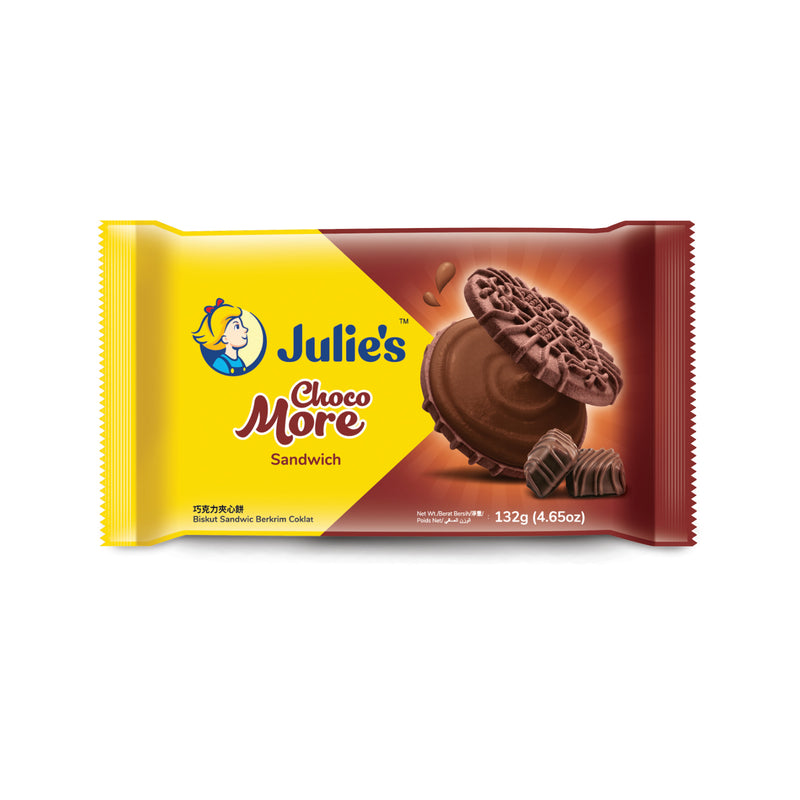 Julies Choco More Sandwich Cookies 132g