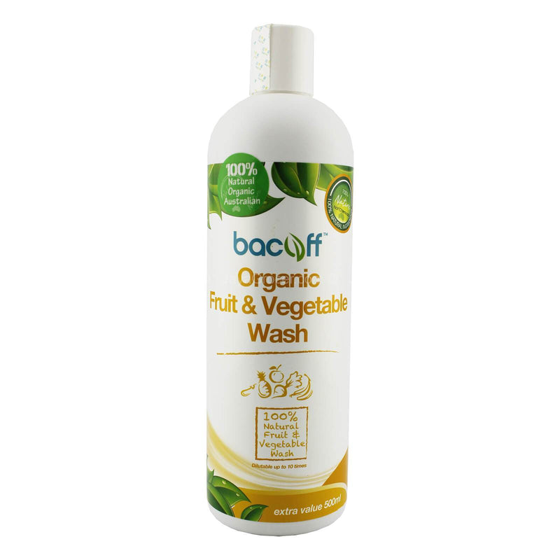 Bacoff Organic Fruit and Vegetable Wash 500ml