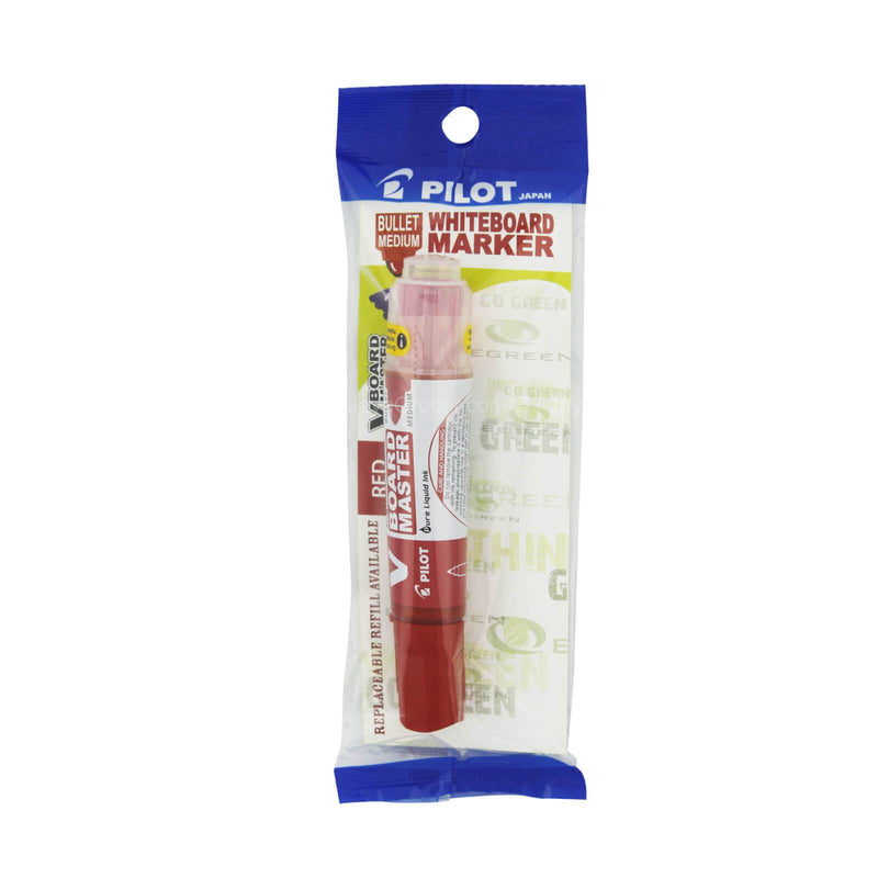 Pilot V Board Master Red Whiteboard Marker 1piece