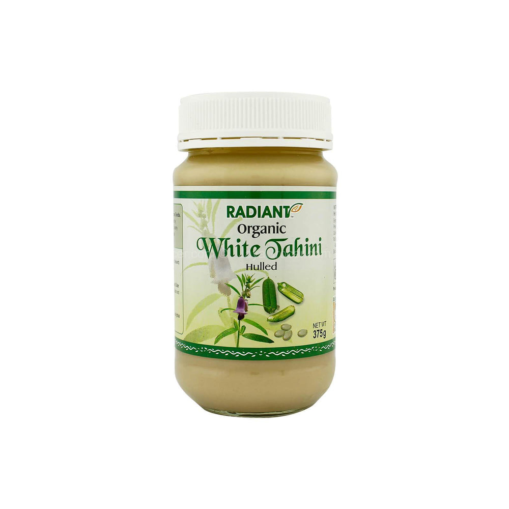 Radiant Organic Tahini Hulled White 375g
