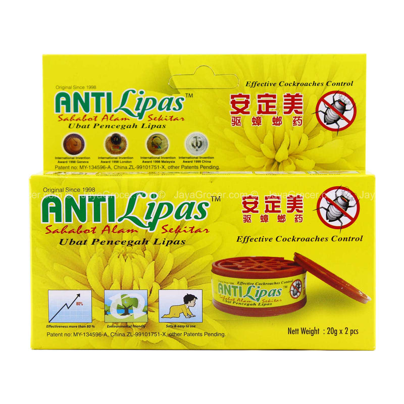 Anti Lipas Cockroaches Repellent 20g x 2