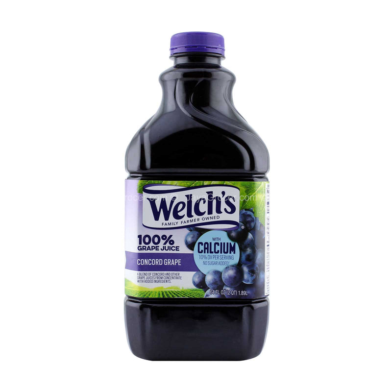 WELCHS 100% P/GRAPE JUICE W/CALC 64OZ *1