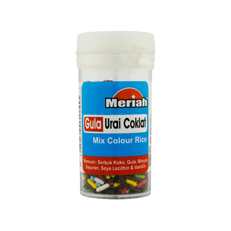 Meriah Mix Colour Rice Cake Topping 25g