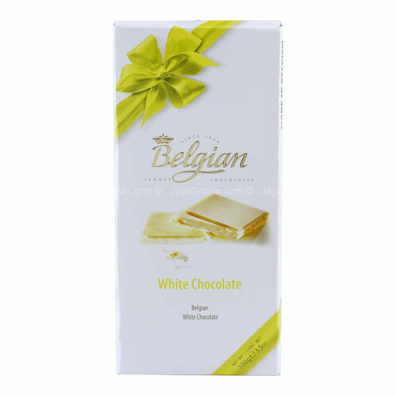 BELGIAN BAR WHITE 100G *1