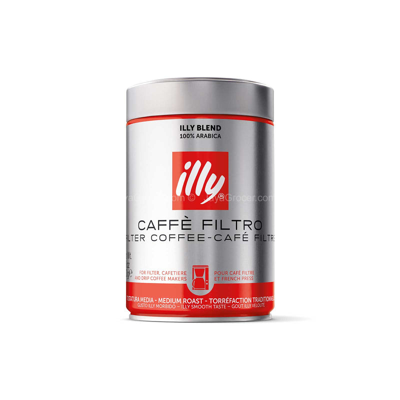 Illy Filter Medium Roast Ground Coffee 250g