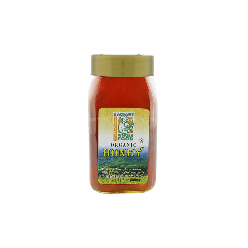 RADIANT ORGANIC HONEY INDIA 500G *1