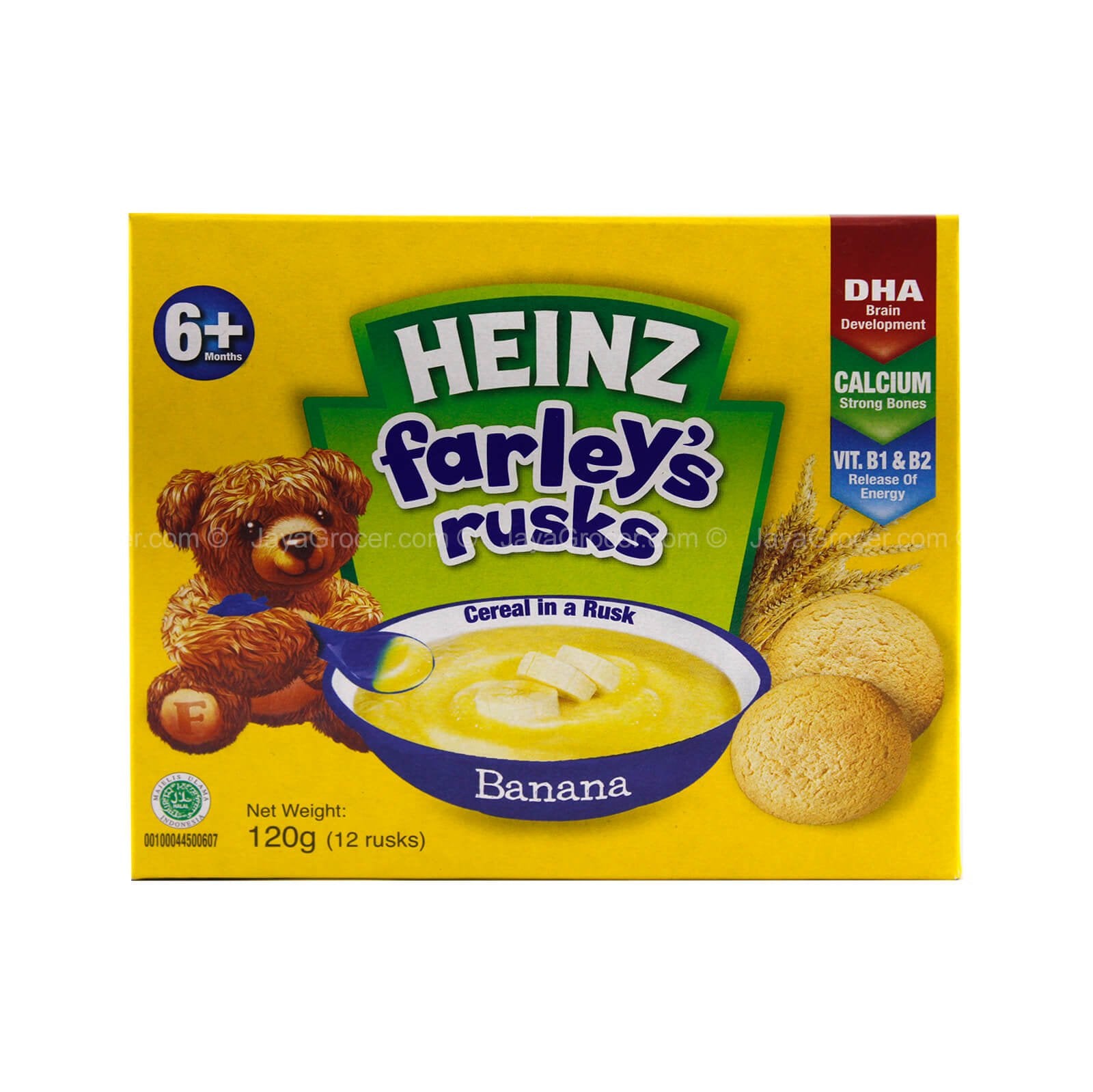 Heinz Farley's Cereal in A Rusk Banana Flavour 120g