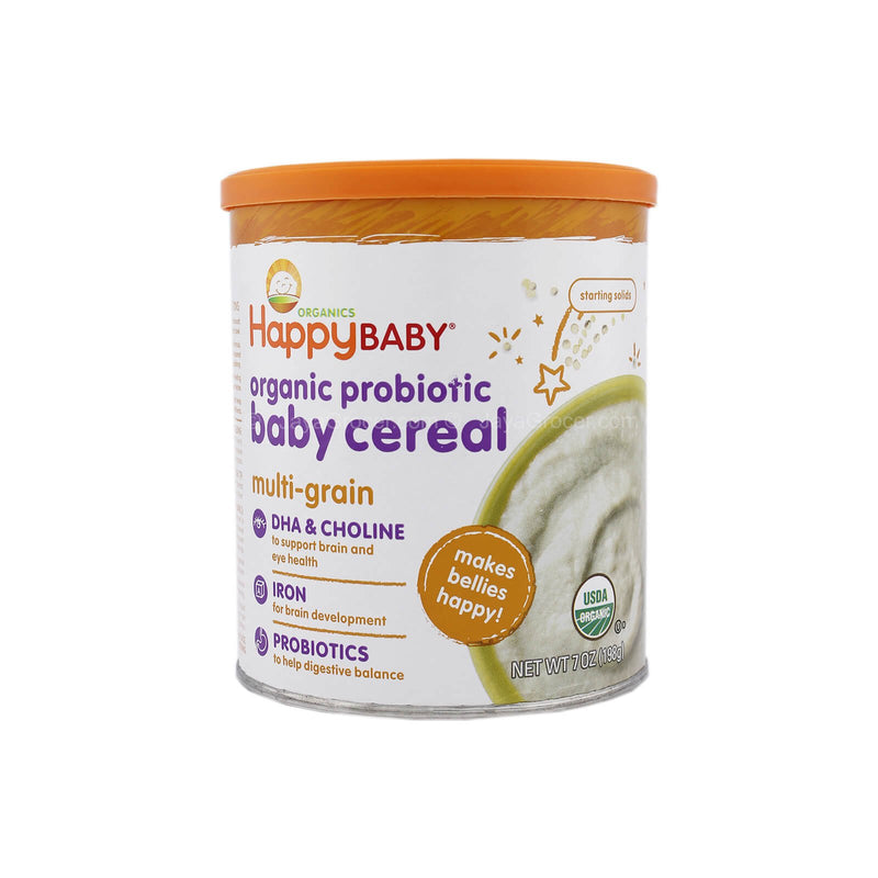 HAPPYBABY BB CEREAL MULTI-GRAIN 198G