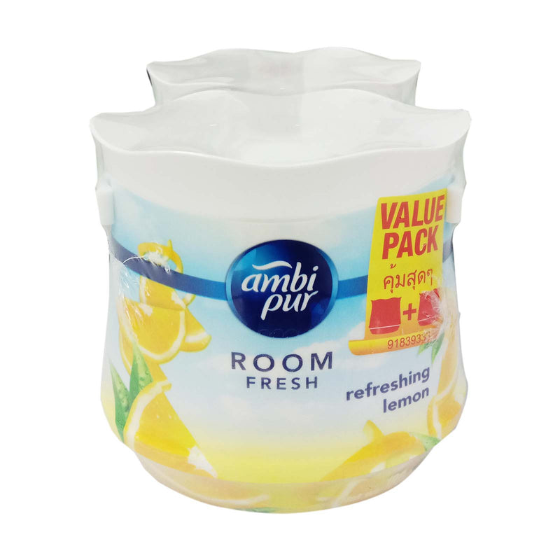 Ambi Pur Gel Refreshing Lemon Scent 180g x 2