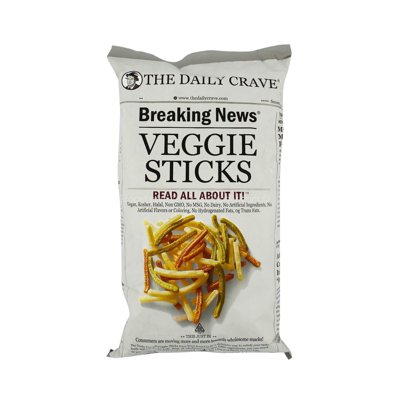 The Daily Crave Veggie Sticks 170g