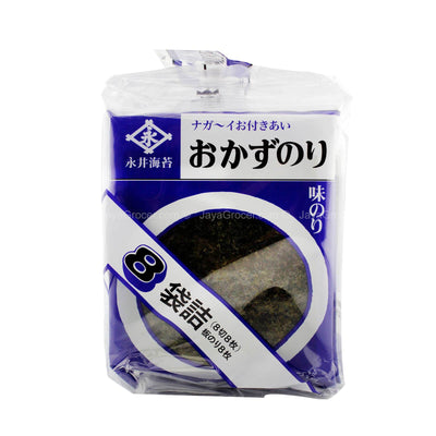 Nagai Nori New Okazu (Dried Seaweed) 8pcs/pack