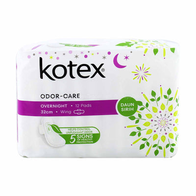 Kotex Betel Leaf Wing Odor-Care Pad 32cm x 12sheets