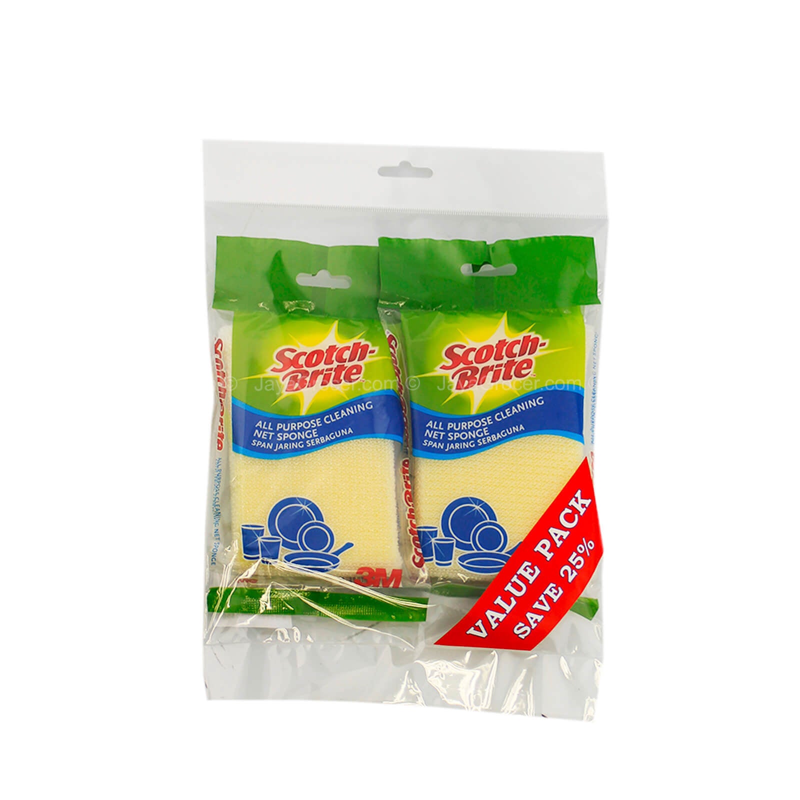 Scotch Brite All Purpose Net Sponge 2pcs/pack