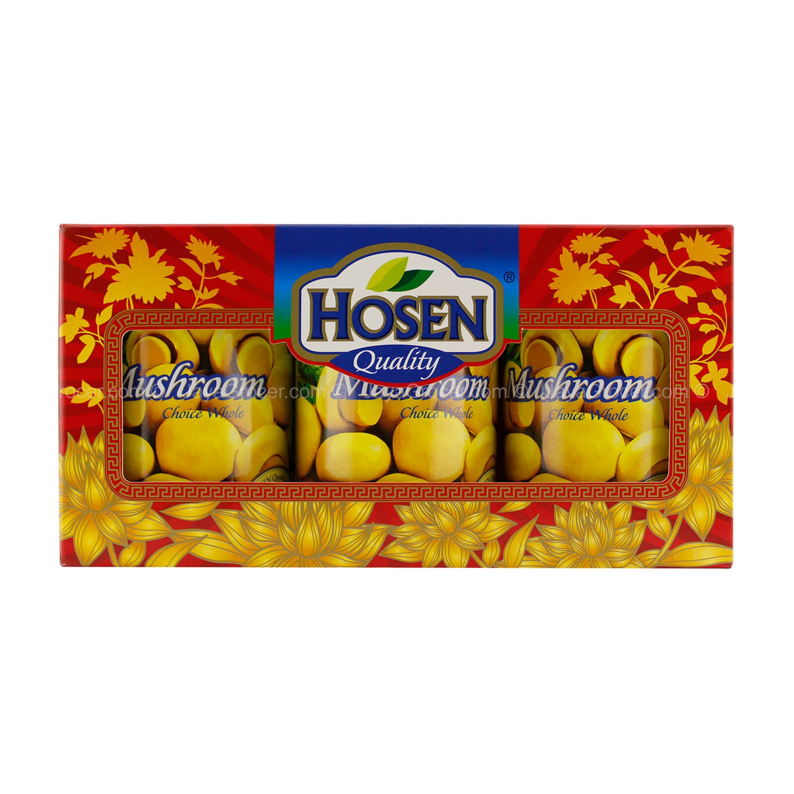 Hosen Canned Whole Mushroom Gift Pack 425g x 3