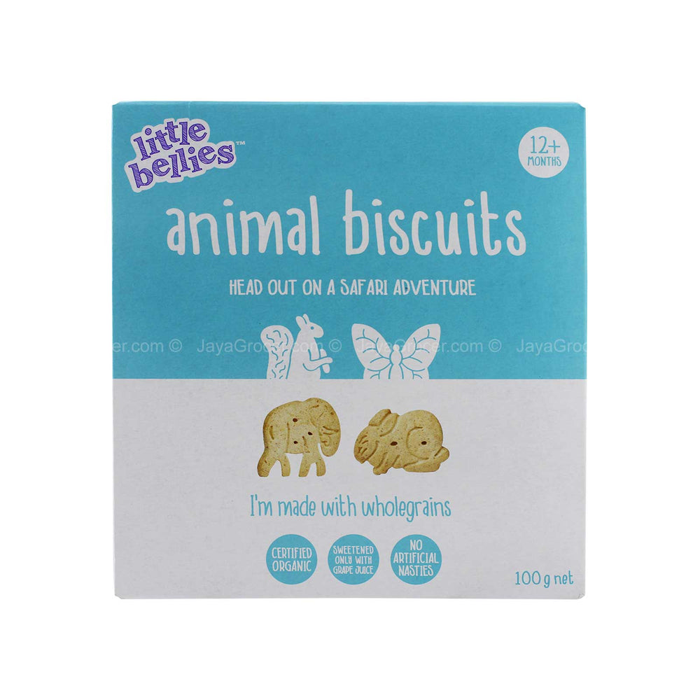 Little Bellies Animal Biscuits 100g