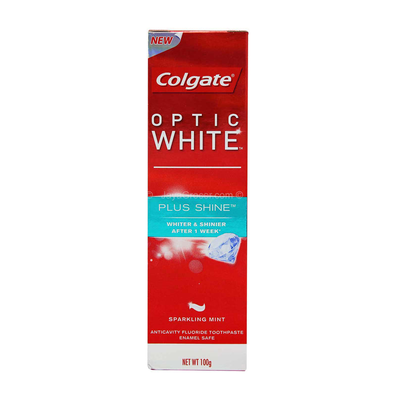 Colgate Toothpaste Optic White Plus Shine 100g