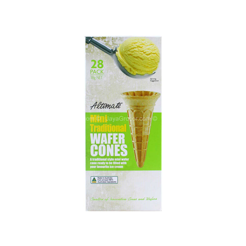 Altimate Mini Traditional Wafer Cones 38g