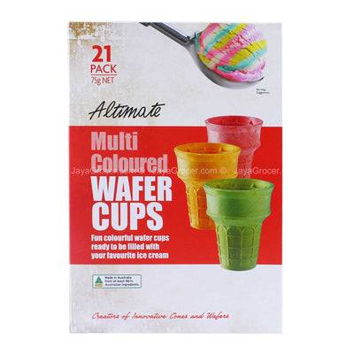 Altimate Multi Colored Wafer Cups 75g