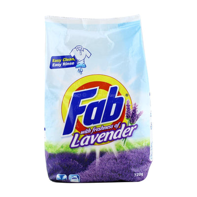 Fab with Freshness of Lavender Detergent Powder 720g