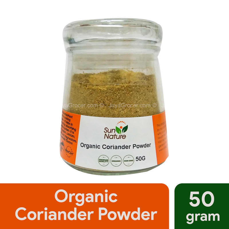 Sun Nature Organic Coriander Powder 50g