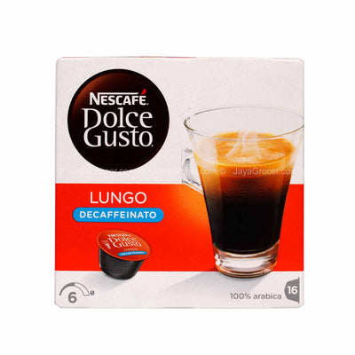 Nescafe Dolce Gusto Decaffeinated Lungo Coffee Pods 112g