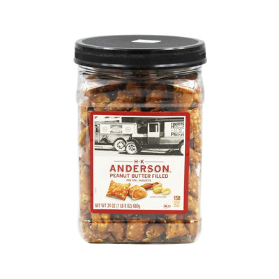 H.K Anderson Peanut Butter Filled Pretzel Nuggets 680g