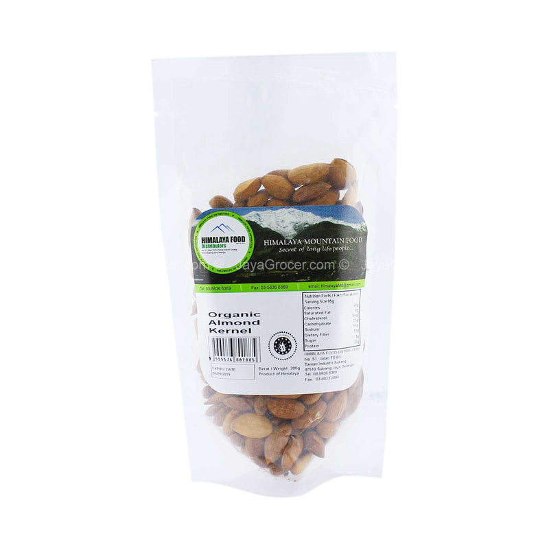 Himalaya Food Organic Almond Kernel 200g