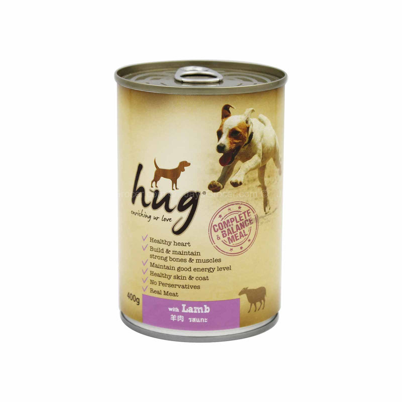 Hug Lamb Canned Dog Food 400g