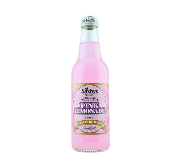Saxbys Pink Lemonade Soft Drink 330ml