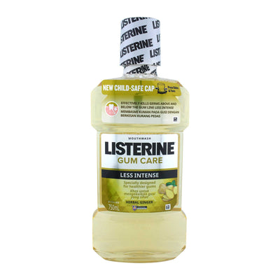 Listerine Gum Care Less Intense Mouthwash 750ml
