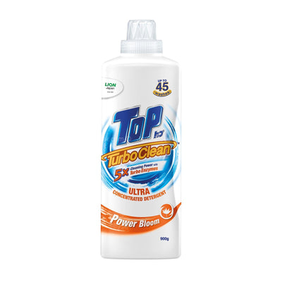 Top Turbo Clean Power Bloom Ultra Concentrated Detergent 900g