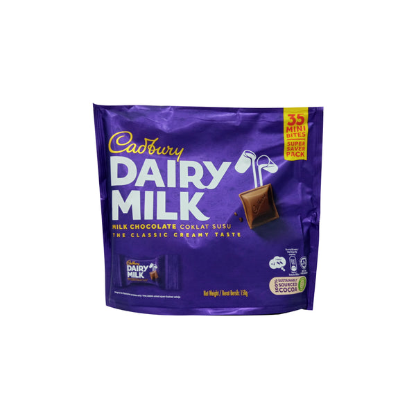 Cadbury Dairy Milk Chunks Chocolate 135g
