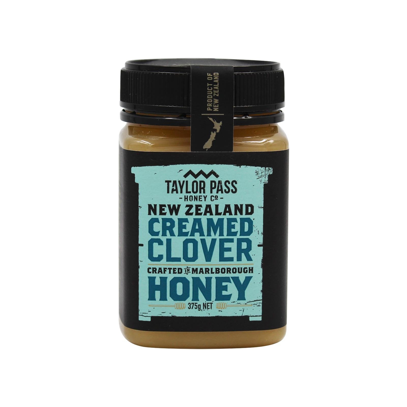 Taylor Pass Creamed Clover Honey 375g