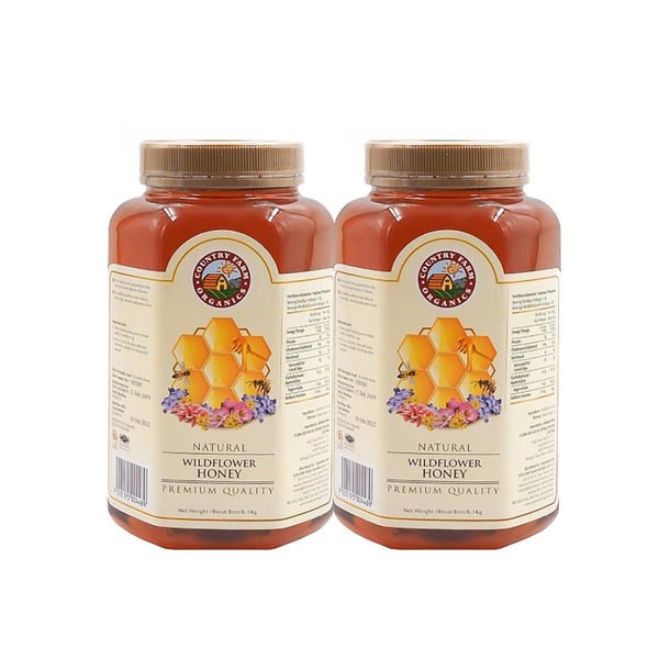 Country Farm Natural Wildflower Honey 1kg