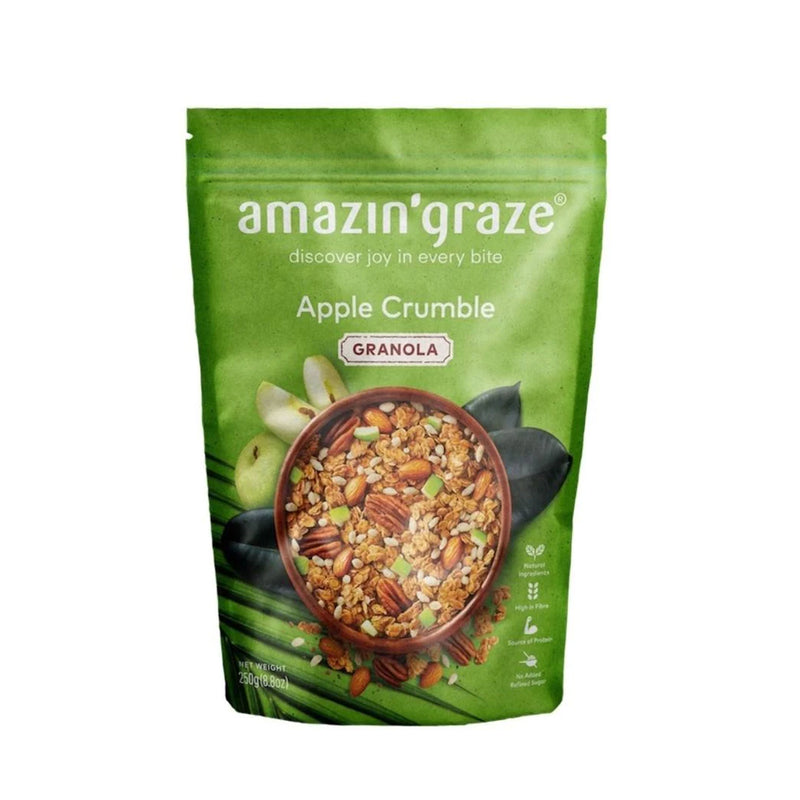 Amazin Graze Apple Crumble Granola 250g